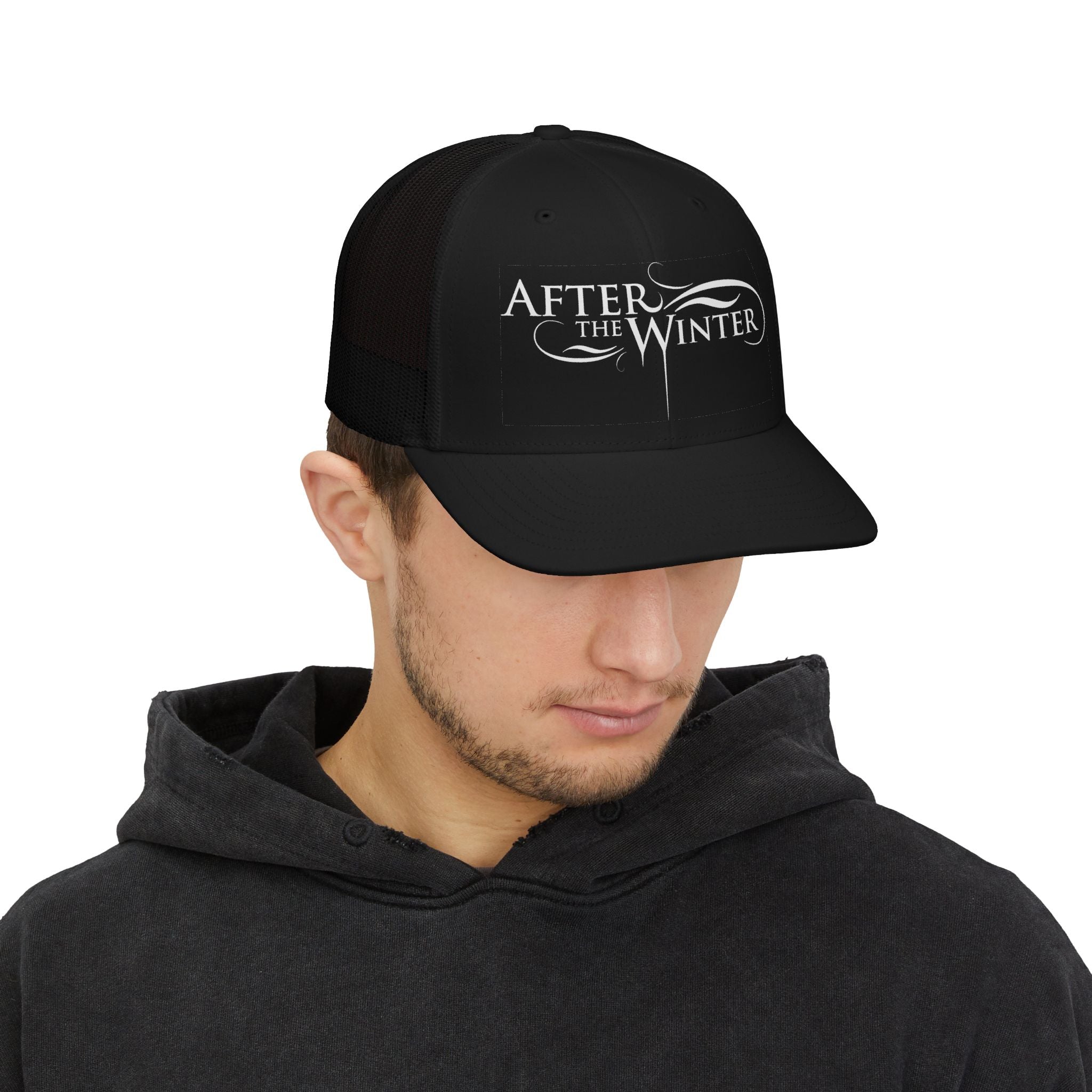 After the Winter Trucker Hat — Embroidered Snapback Cap