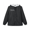 After the Winter Windbreaker Jacket — Lightweight Black Hooded Outerwear